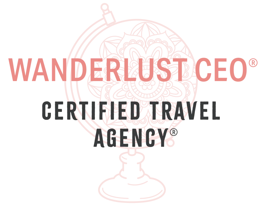 Vibrant travel agency logo featuring a decorative mandala inside a crystal ball, emphasizing certified travel services and expert travel planning by Horizon Dream Travel.